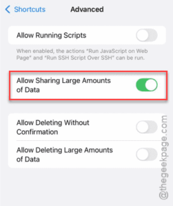 allow sharing large data min