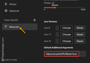 djava prefer ipv4 stack min