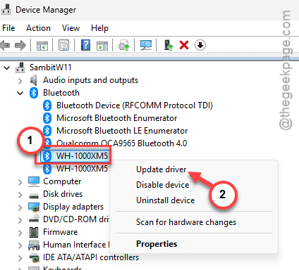 Teams crashing the sound system on Windows 11 - How to fix 1 bluetooth update driver min