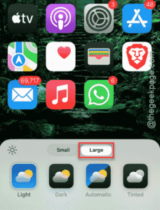 large min