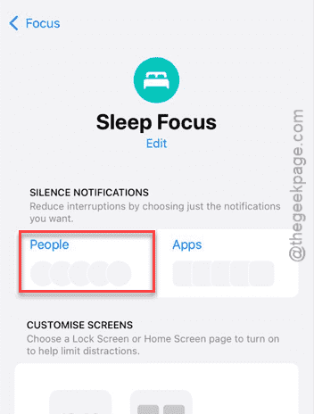 How to Allow calls to ring in focus mode in iPhone 2 people change min