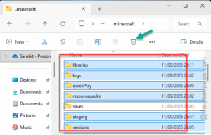 delete everything minecraft min