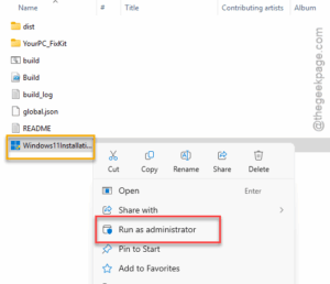 run as admin min
