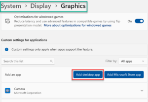 add desktop min