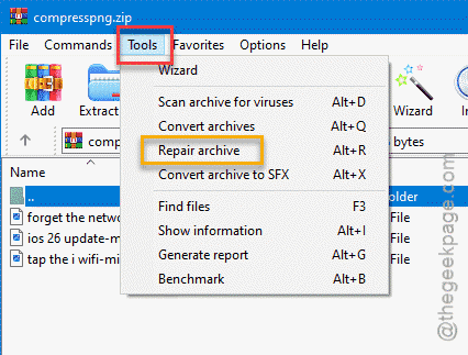 Unexpected End of Archive Error in WinRAR - How to Fix 1 repair archive min