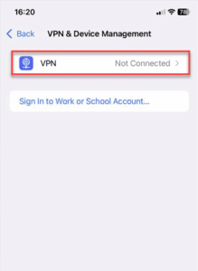 vpn tap min