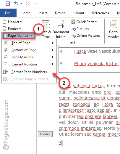 Page Numbering and headers/ footers incorrect or jumping - Here are the ...