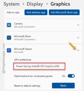power saving min