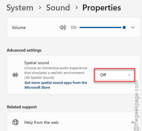 Fix audiodg.exe High RAM & Memory Leak (Windows 11) 1 spatial sound off min e1793024274948
