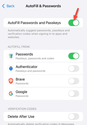 KeyChain / Password Autofill Not Working with iOS 26 - How to Fix 2 autofill on min