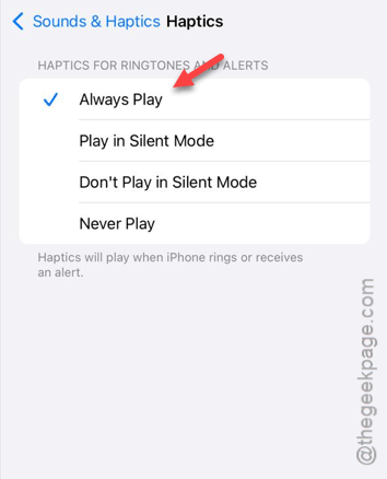 iPhone Vibration Not Working for Calls or Notifications on iOS 26 3 haptics alawys play 1