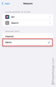 metric system
