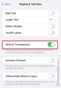 reduce transparency on 2