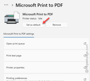 set as def print to to pdf