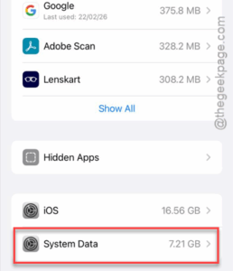 system data