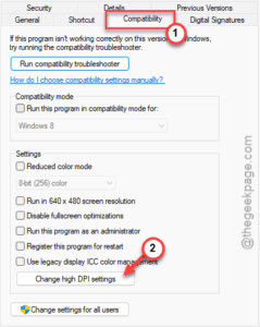 change high dpi