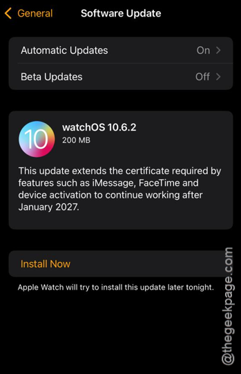 Apple Watch app on iPhone crashing - How To Fix 2 install now update