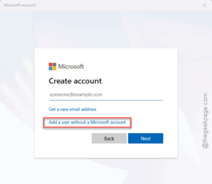 add a user 1