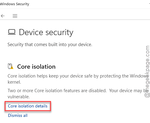 Fix Core Isolation Grayed Out Without a Clean Install 1 core isolation details e1781867577970