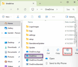 One Drive Error Rename File OneDrive Stuck on Looking for Changes Message - How to Fix