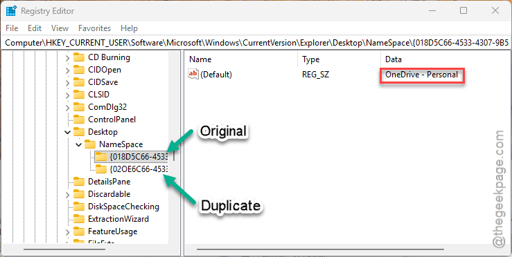 Two OneDrive Folders in File Explorer - How to Fix 1 onedrive personal