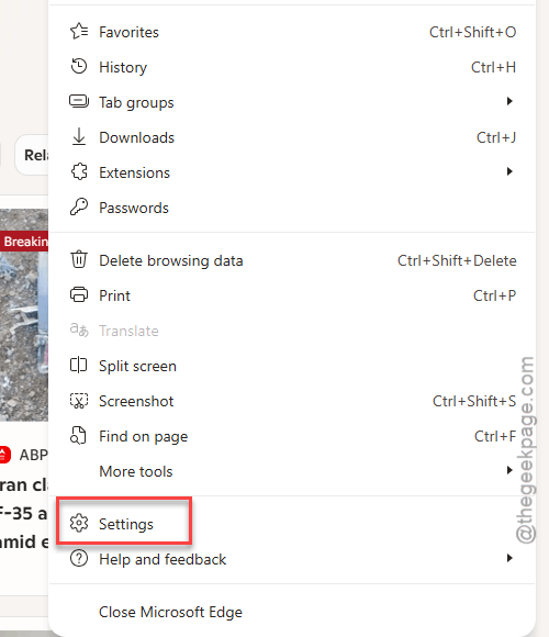 Forced Copilot Side Pane Opening Automatically in Microsoft Edge - How to Fix 1 settings edge