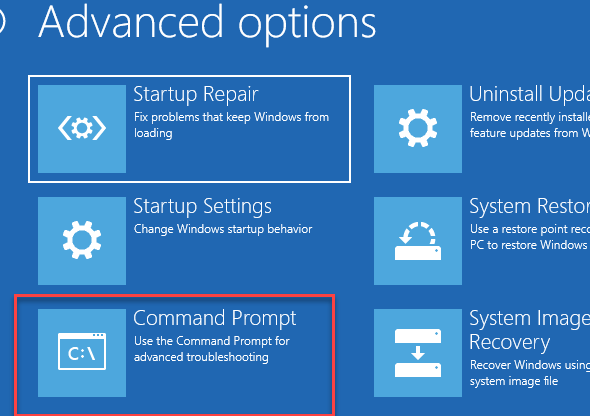 Fix INACCESSIBLE_BOOT_DEVICE BSOD After Win 11 Update 3 command prompt cmd e1788181618370