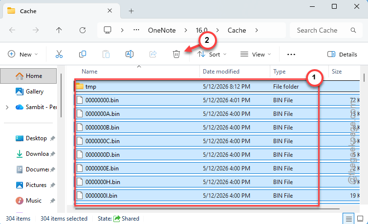 OneNote 2013 Crashing on OneDrive Sync? 7 Fixes 3 delete onedrive last