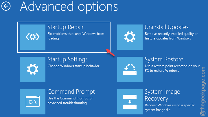 Fix INACCESSIBLE_BOOT_DEVICE BSOD After Win 11 Update 2 startup repair 1 e1788181595391
