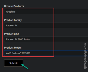 submit the gpu data