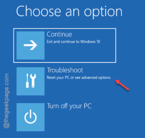 troubleshoot