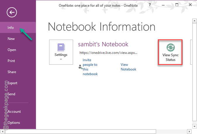 OneNote Not Syncing Across Devices? 7 Fixes That Work 3 view sync status