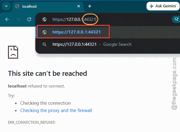 Stop IIS Express Dropping Localhost IPv6 Connections - How to Fix 1 change port