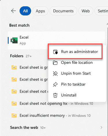 Word and Excel Crash Inside Your Other Apps After an Update - How to Fix 1 excel run as admin