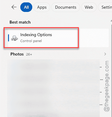Fix Windows 11 Search Showing Only Icons (No Text) 3 indexing options e1787842156984