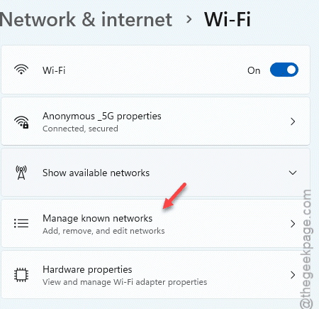 Fix Wi-Fi 7 WPA3 "Can't Connect" Error on 6 GHz (Windows 11) 2 manage known networks e1793025994927