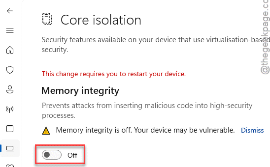 Fix eGPU Error Code 43 on Windows 11 (Thunderbolt 4) 2 memory integrity off e1793103507707