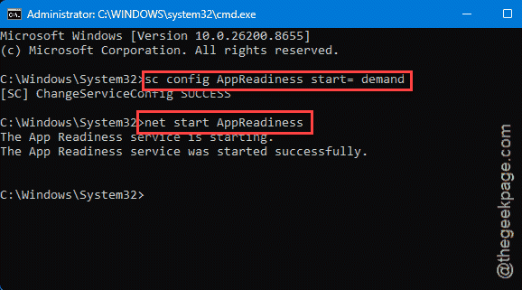 App Readiness Service Greyed Out? 4 Fixes 3 net start appreadiness