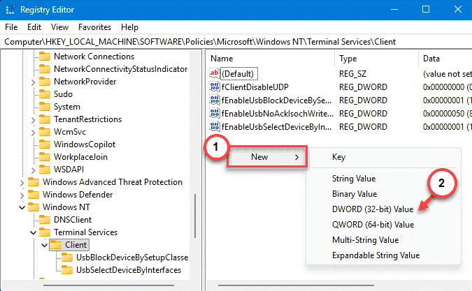 RDP Freezes at 'Estimating Connection Quality' - What to Do? 1 new dword