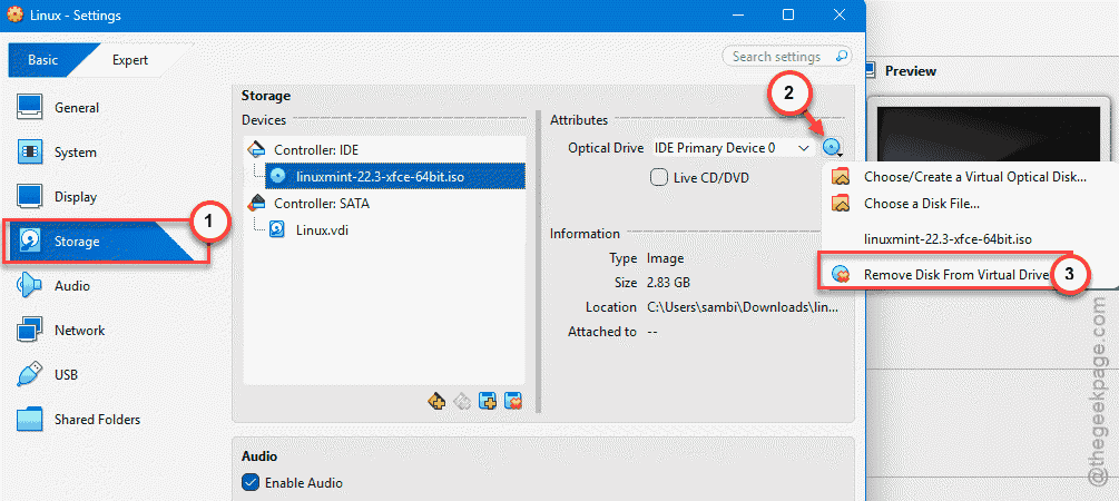 VirtualBox Can't Insert Virtual Optical Disk? 4 Fixes 2 remove virtual disk
