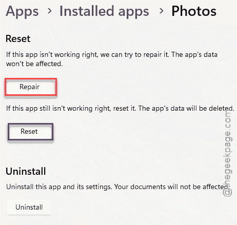 Windows 11 Photos App Error -2147219196? 5 Fixes 2 repair rese