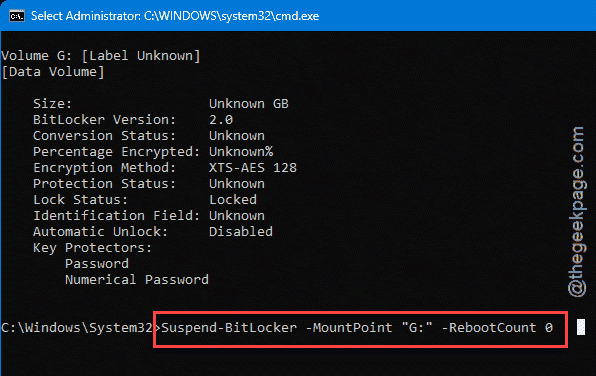 BitLocker Stuck at 99.9%? Don't Decrypt — Try This 2 suspend bitlocker