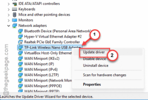 update driver 1 1