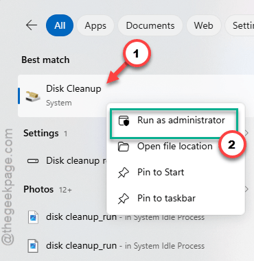 How to Fix - Windows 11 Update Quietly Ate 99GB of Storage 1 disk cleanup run as admin