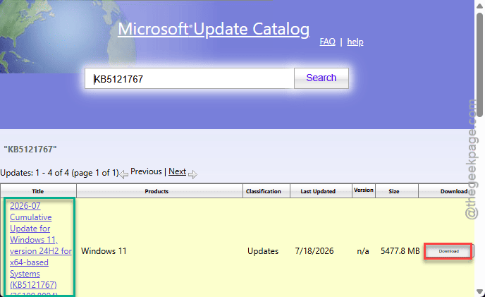 Fix Windows 11 Setup Freezing on Install USB (SafeOS Error) 3 download update kb5121767 1