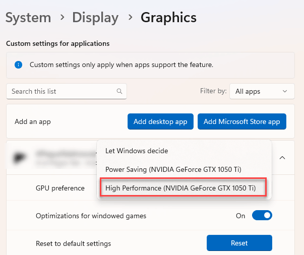 3D Scanning Apps Freezing on Windows 11? Here's Why + Fix 2 high perf nvidia