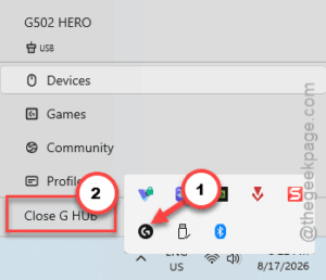 close g hub