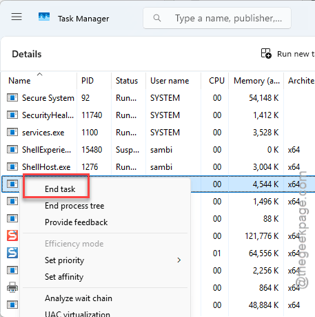 Fix Windows Recall Pause Button Greyed Out (Won't Stop) 2 end task in details