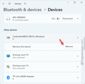 remove controller