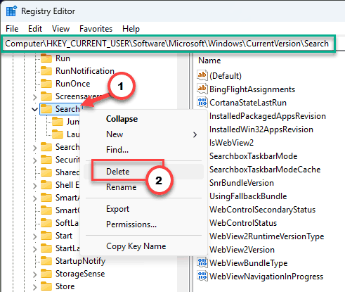 Fix Windows 11 Search Showing Only Icons (No Text) 2 search delete